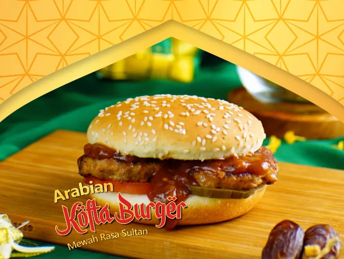 Arabian Kofta Beef Burger